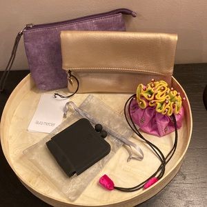 Cosmetic & Jewelry bag bundle